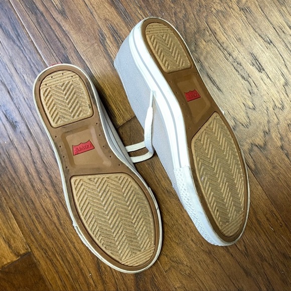 Levi Strauss Stan Buck Print Canvas Mens Sneakers 9 - Picture 7 of 7